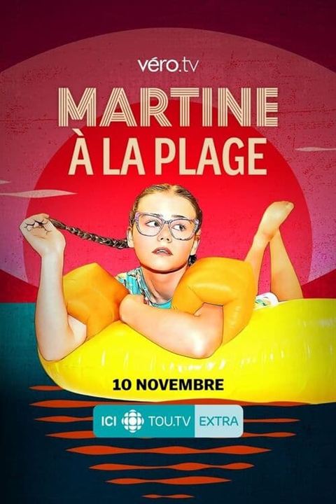 Martine à la plage : Affiche