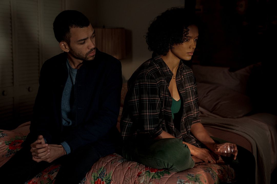 Sharper : Photo Briana Middleton, Justice Smith