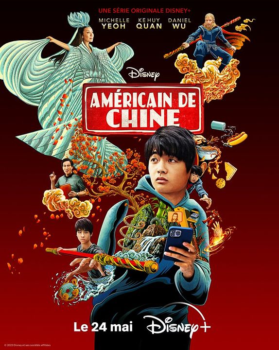 Américain de Chine : Affiche