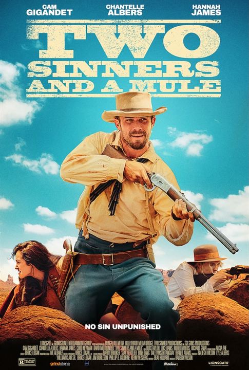 Two Sinners And A Mule : Affiche