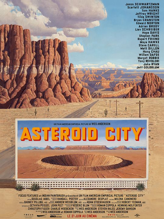 Asteroid City : Affiche