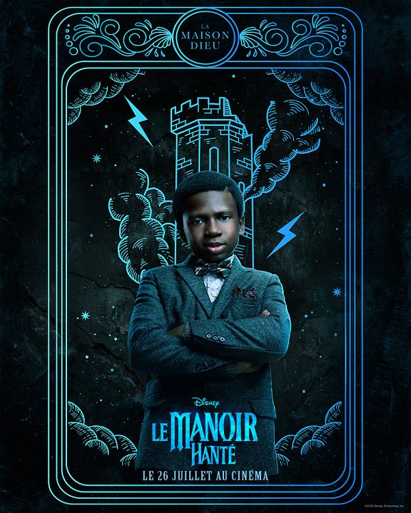 Le Manoir hanté : Affiche