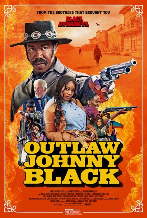 The Outlaw Johnny Black : Affiche