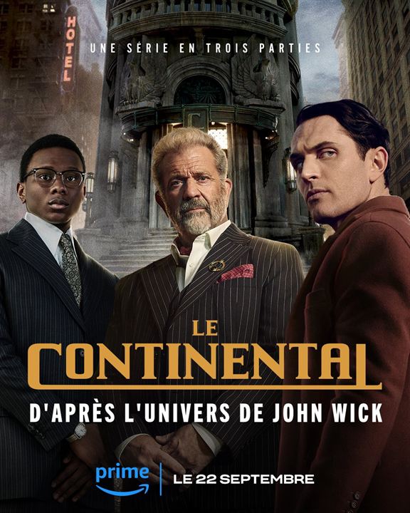 Le Continental : d'après l'univers de John Wick : Affiche