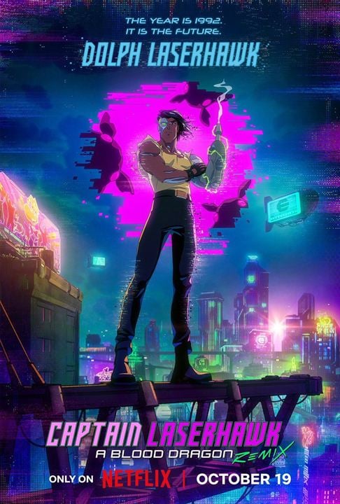 Captain Laserhawk: A Blood Dragon Remix : Affiche