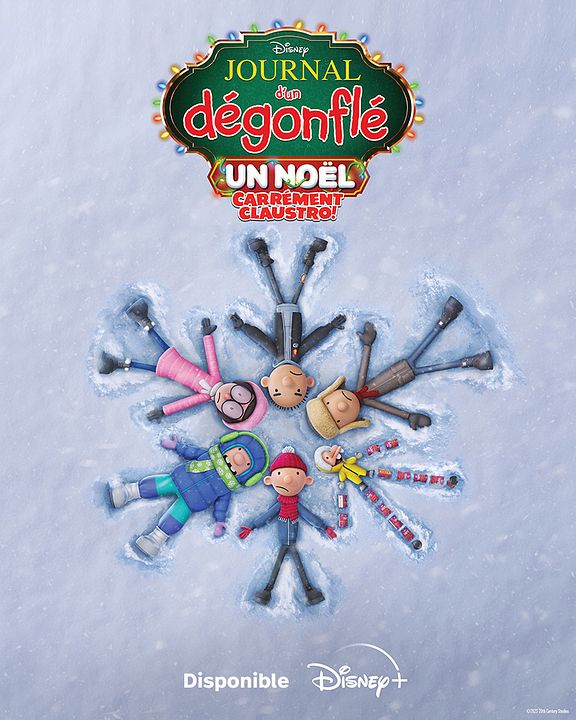 Journal d'un dégonflé : Un Noël carrément claustro ! : Affiche