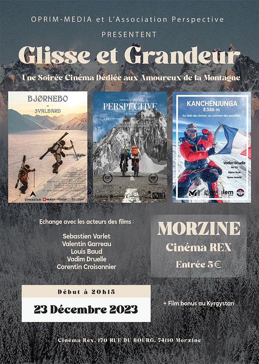 Glisse et Grandeur : Affiche