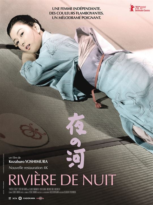 Rivière de nuit : Affiche