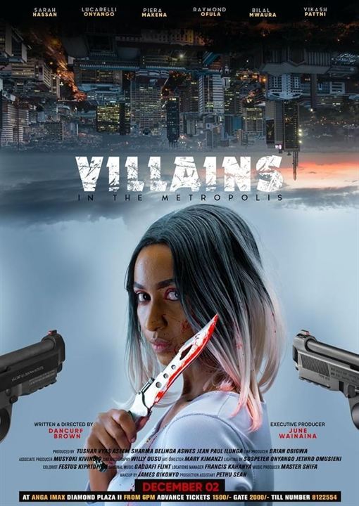 Villains in the Metropolis : Affiche