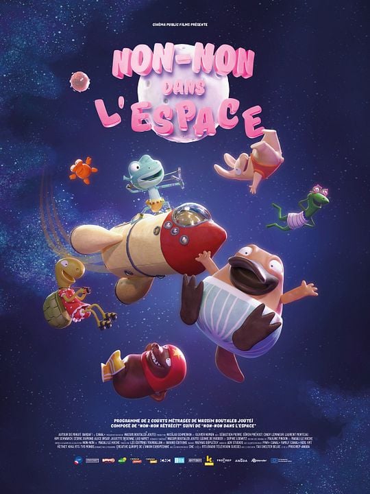 Non-Non dans l'espace : Affiche