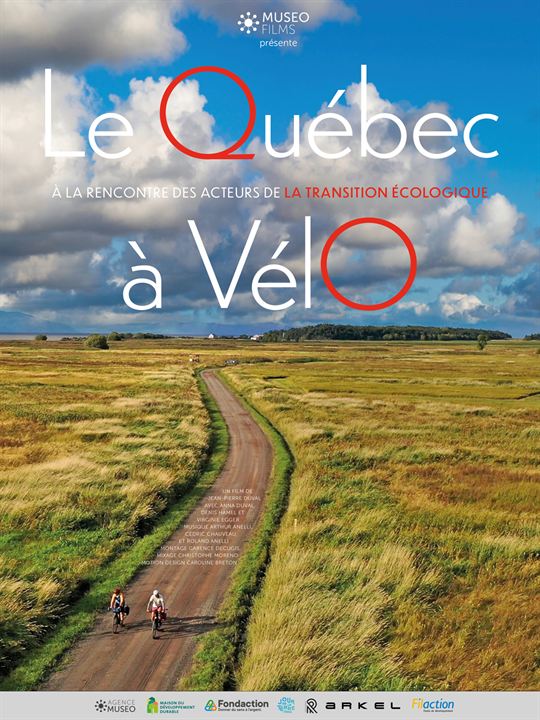 Le Québec À Vélo : Affiche