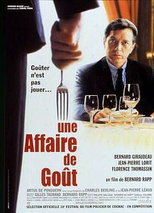Affiche du film Une affaire de goût