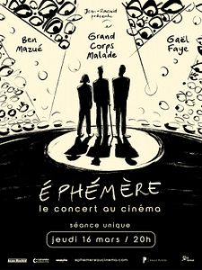 Affiche du film Éphémère - Le Concert au Cinéma
