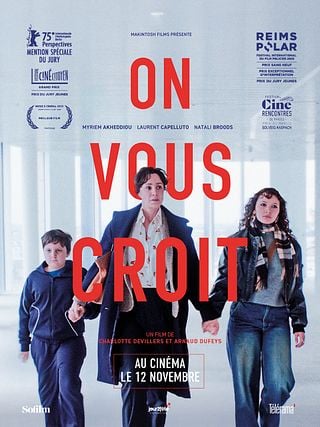 Affiche : On vous croit