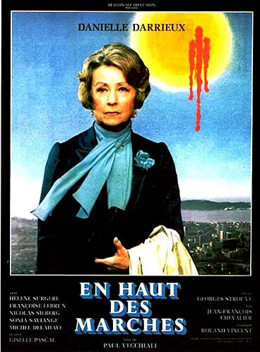 en haut des marches