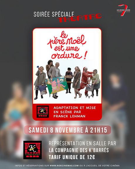 Affiche du film Le Père noël est une ordure