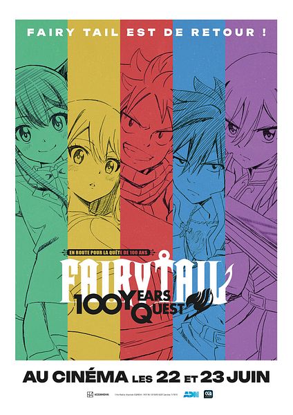 Affiche du film Fairy Tail 100 Years Quest : En route pour la quête de 100 ans