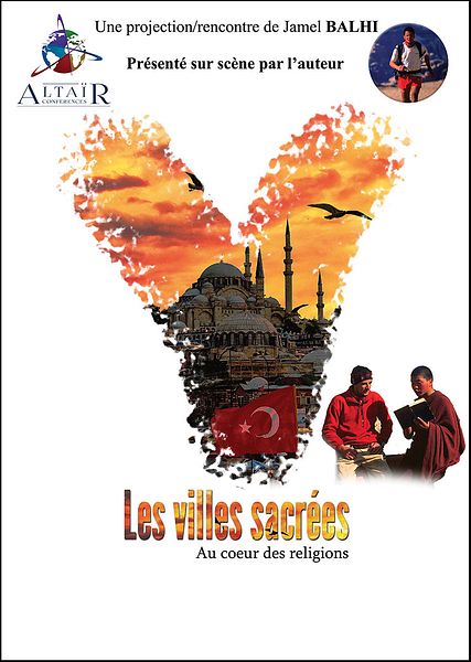 Affiche du film Les villes sacrées, au cœur des religions