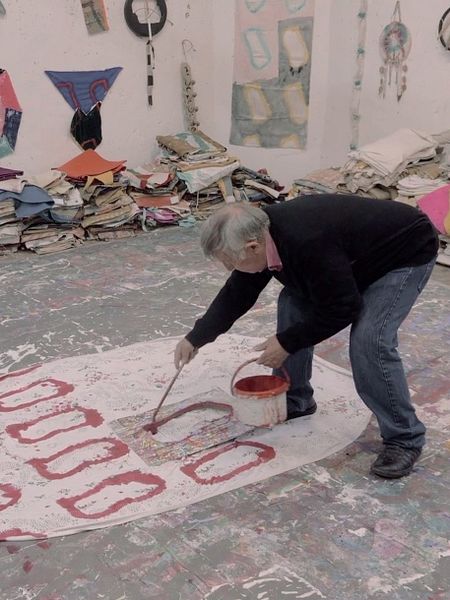 Affiche du film Claude Viallat, un peintre dans l'arène