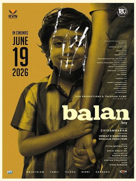 Affiche du film Balan: The Boy
