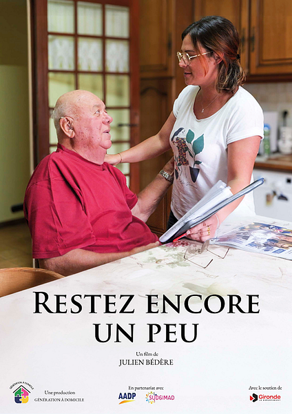 Affiche du film Restez encore un peu