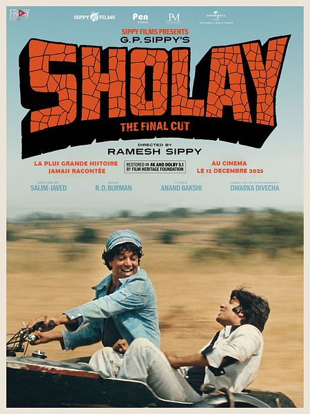 Affiche du film Sholay