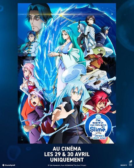 Moi, quand je me réincarne en Slime, le film : les larmes de la mer azur