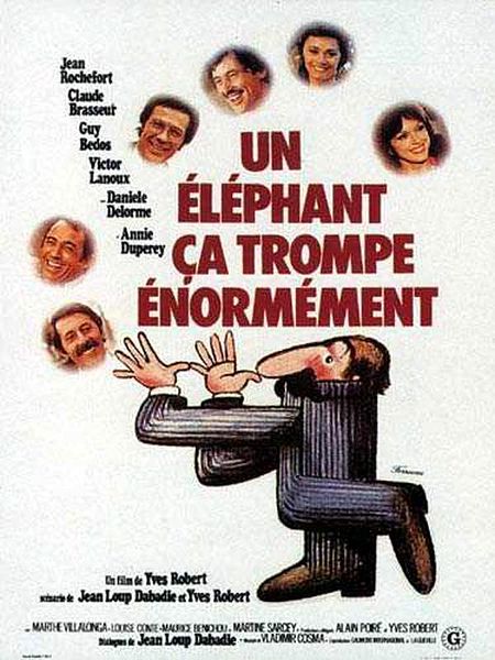 Affiche du film Un éléphant ça trompe énormément