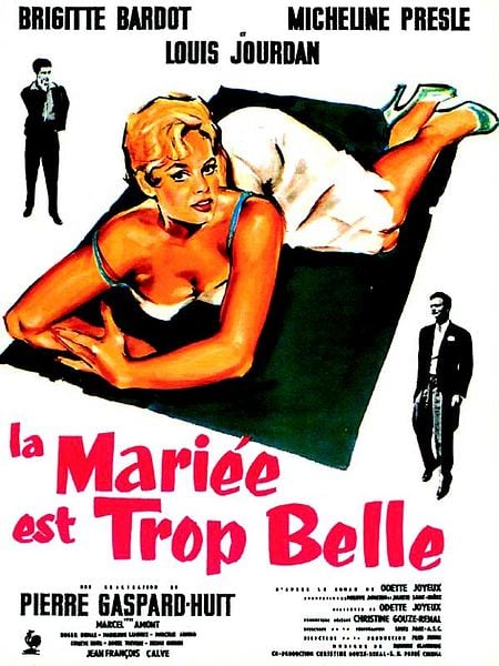 Affiche du film La mariée est trop belle