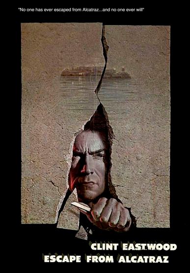 Affiche du film L'évadé d'Alcatraz