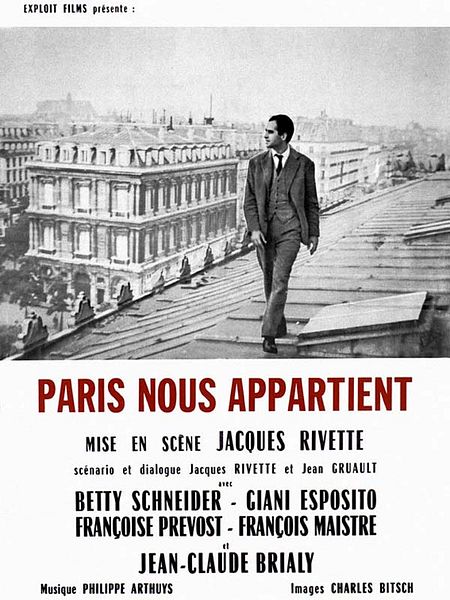Affiche du film Paris nous appartient