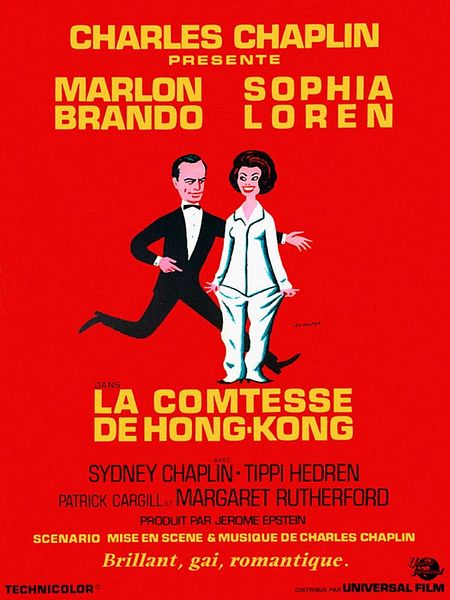 Affiche du film La comtesse de Hong-Kong