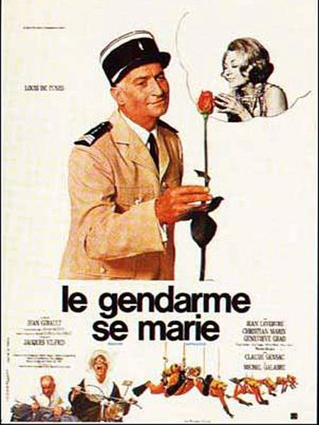 Affiche du film Le Gendarme se marie