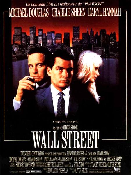 Affiche du film Wall Street