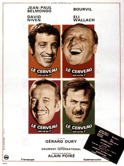 Affiche du film Le Cerveau