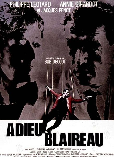 Affiche du film Adieu blaireau