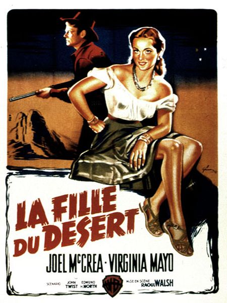 Affiche du film La Fille du désert