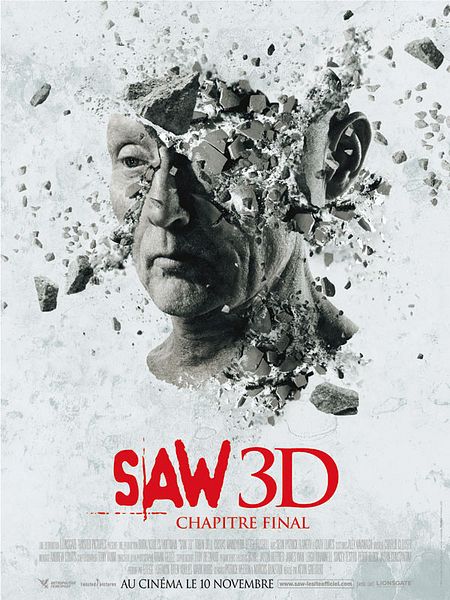 Affiche du film Saw 3D : Chapitre final