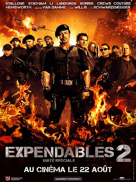 Affiche du film Expendables 2: unité spéciale