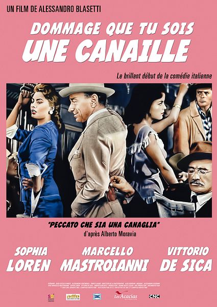 Affiche du film Dommage que tu sois une canaille