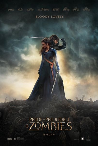 Affiche du film Orgueil et Préjugés et Zombies