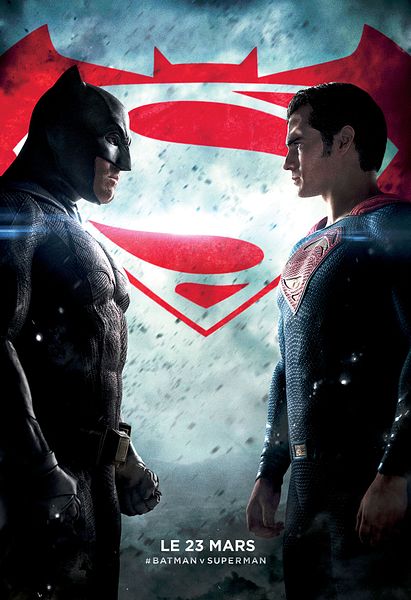 Affiche du film Batman v Superman : L’Aube de la Justice