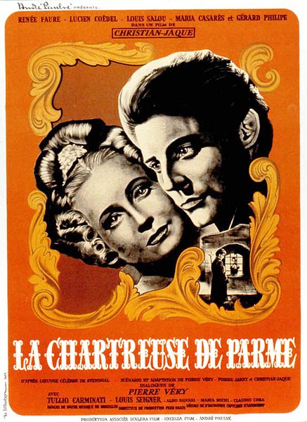Affiche du film La Chartreuse de Parme