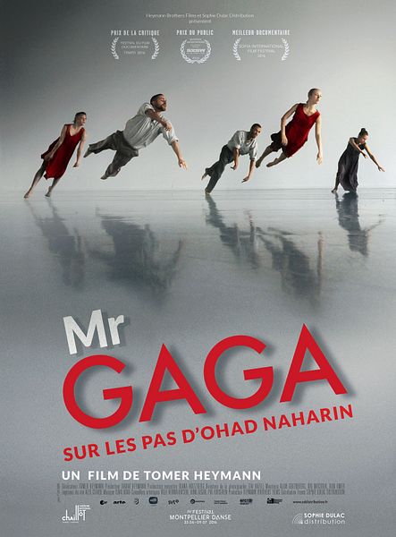 Affiche du film Mr Gaga, sur les pas d’Ohad Naharin