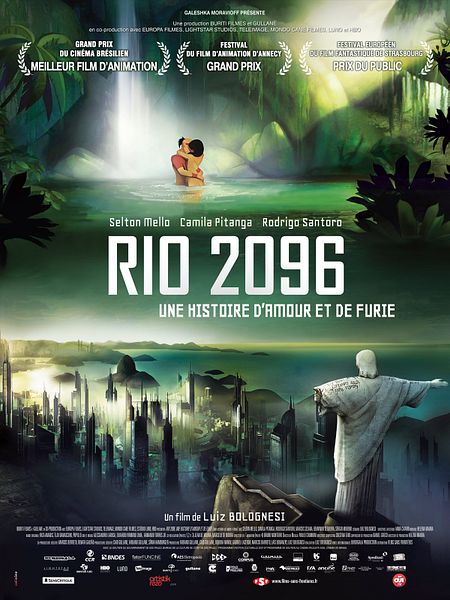 Affiche du film Rio 2096: Une histoire d'amour et de furie