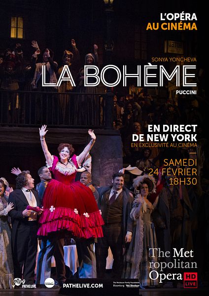 Affiche du film La Bohème (Met-Pathé live)