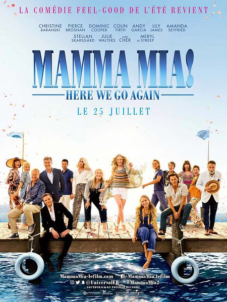 Affiche du film Mamma Mia! Here We Go Again