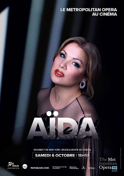 Affiche du film Aïda (Met - Pathé Live)