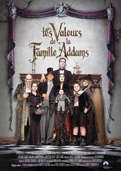 Affiche du film Les Valeurs de la famille Addams
