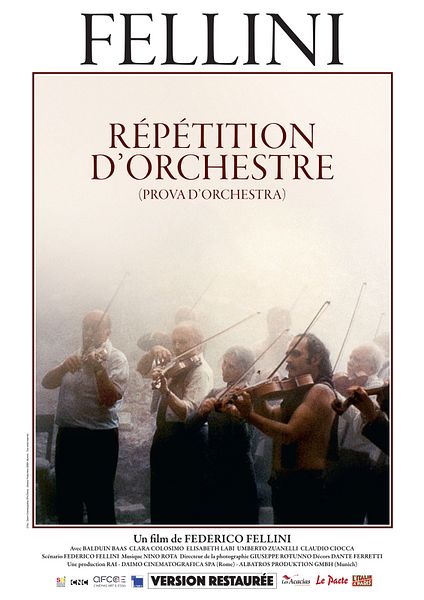 Affiche du film Répétition d'orchestre